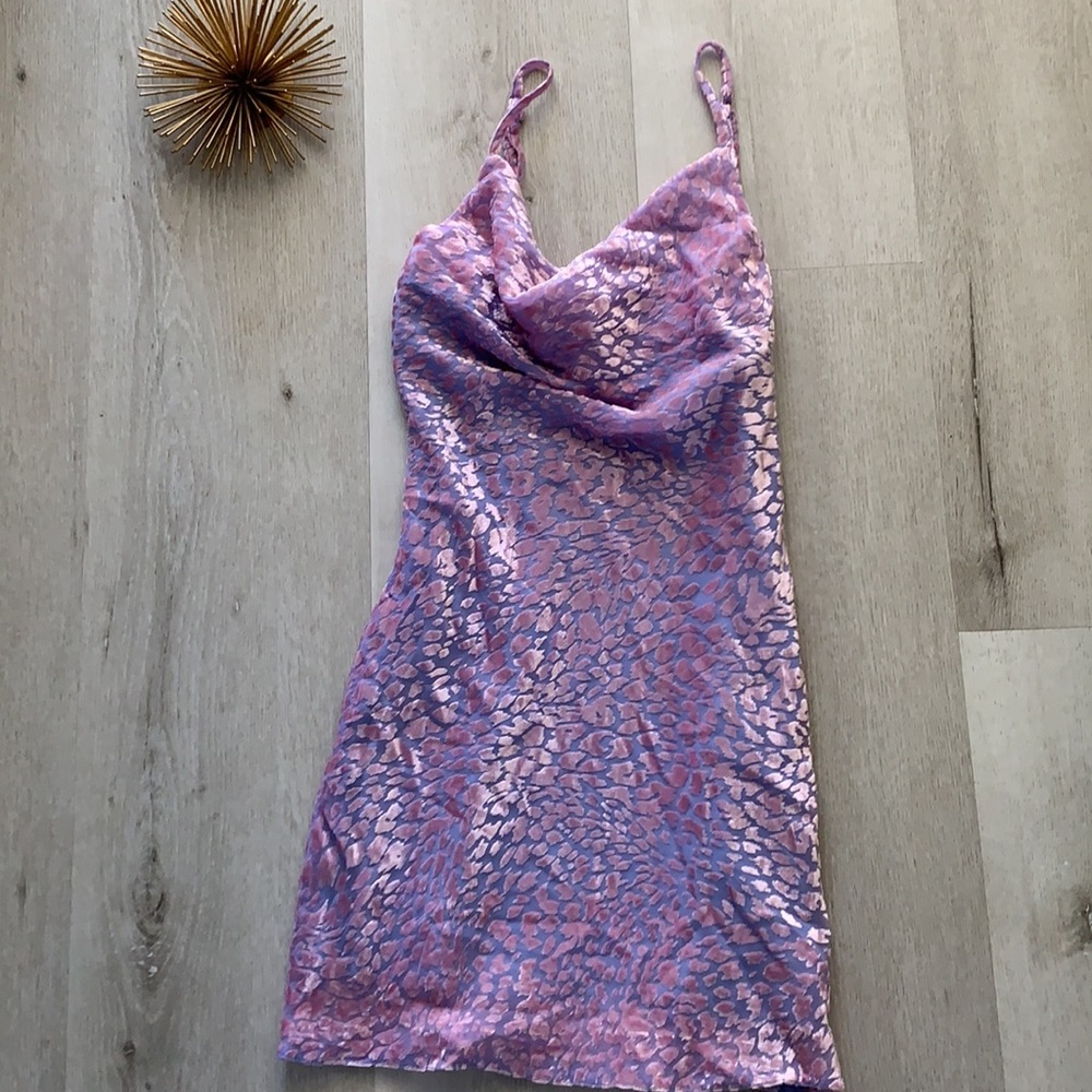 Nasty Gal collection 4 Mini Slip Dress neon mini slip dress party dress NWT - Picture 13 of 13